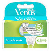 Gillette Venus Extra Smooth Replacement Blades 4 Pc - MazenOnline